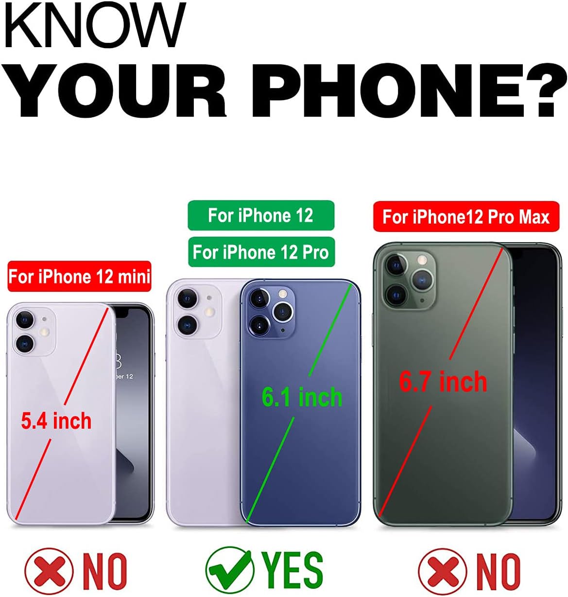 SINIANL Funda compatible con iPhone 12, iPhone 12 Pro con tarjetero y tarjetero de cuero plegable con función atril y cierre magnético para iPhone