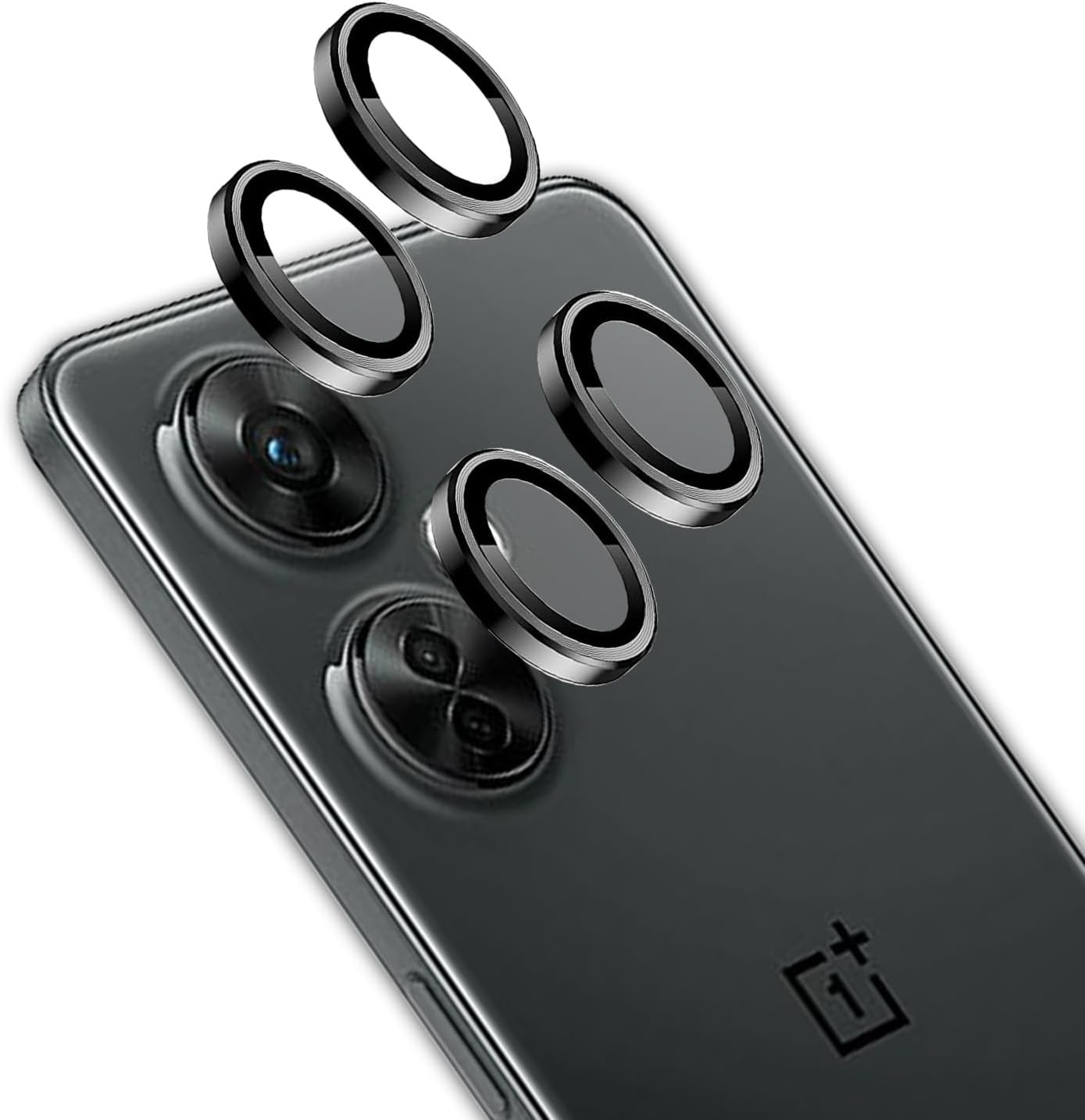Paquete de 2 protectores de lente de cámara para OnePlus Nord N30 5G, resistentes a los arañazos, vidrio templado ultrafino, protector de pantalla