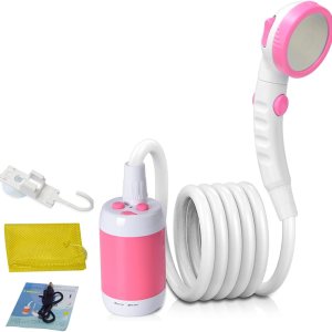 Iron Hammer Ducha de campamento portátil, ducha de campamento, ducha de campamento al aire libre, cabezal de ducha para campamento Iron Hammer Ducha de campamento portátil, ducha de campamento, ducha de campamento al aire libre, cabezal de ducha para campamento