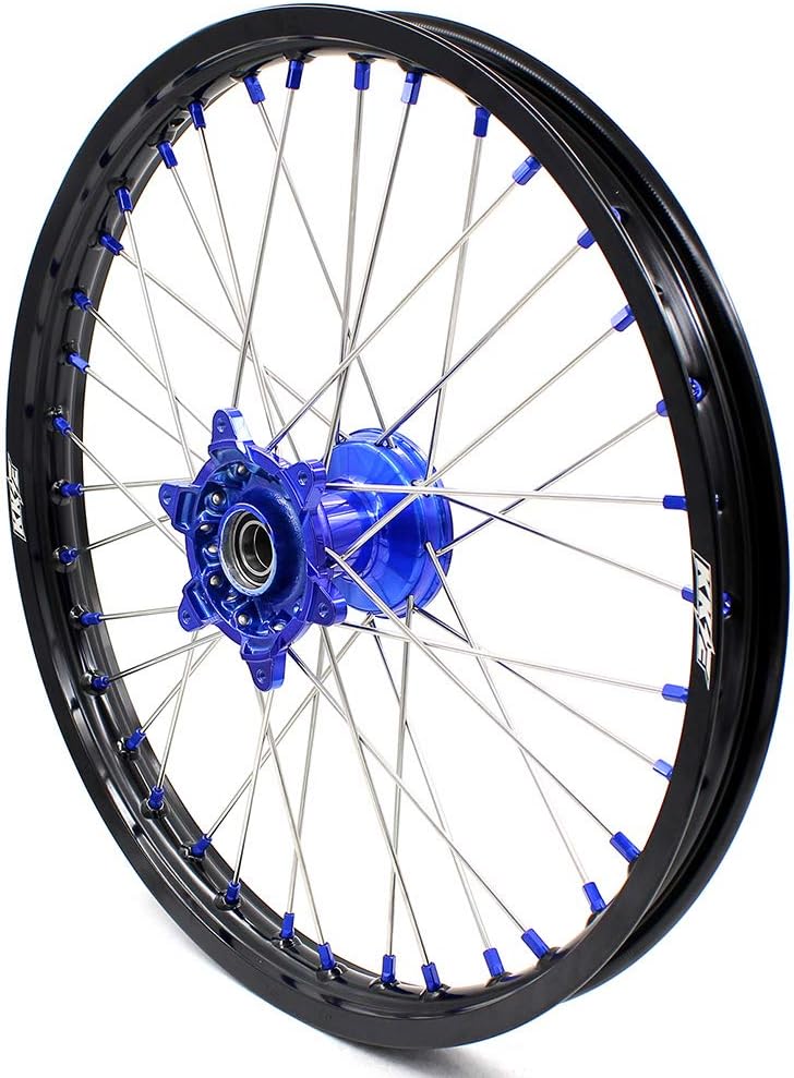 KKE Llantas 21-19 MX Cast Ruedas para Yamaha Cast YZ125YZ250 99-24 YZ250FYZ450F 03-24 MX Ruedas Bujes pintados