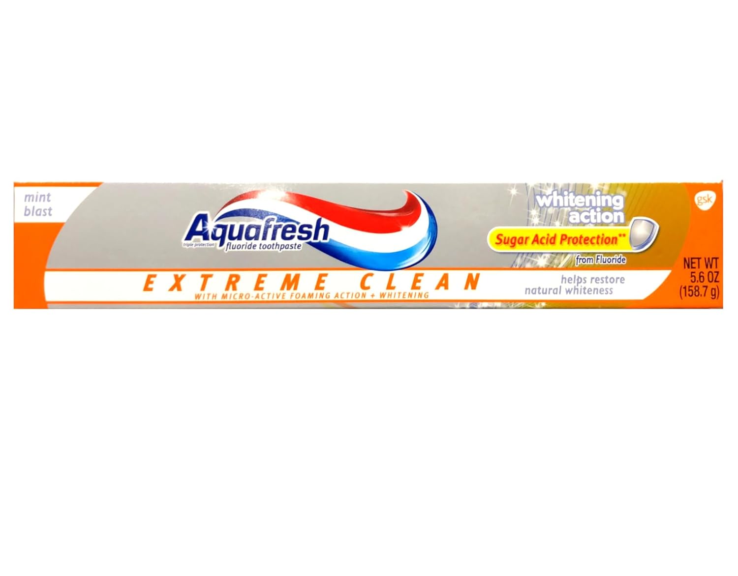 Aquafresh Pasta dental blanqueadora extrema con flúor, 5.6 onzas