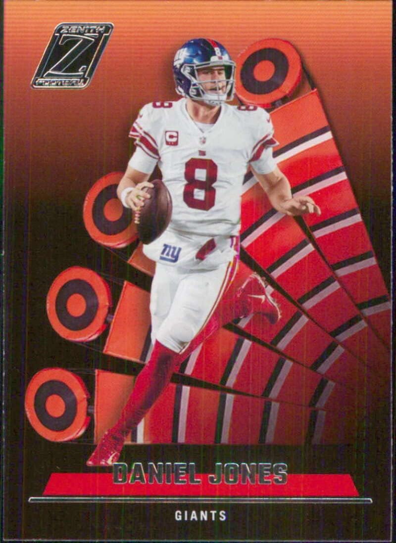 2022 Panini Zenith Retail #17 Daniel Jones New York Giants NFL Football Card NM-MT