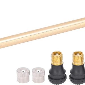 Válvula sin cámara, práctica válvula de neumático anticorrosión al vacío sin cámara con tubo de extensión multifuncional, accesorio para bicicleta Válvula sin cámara, práctica válvula de neumático anticorrosión al vacío sin cámara con tubo de extensión multifuncional, accesorio para bicicleta