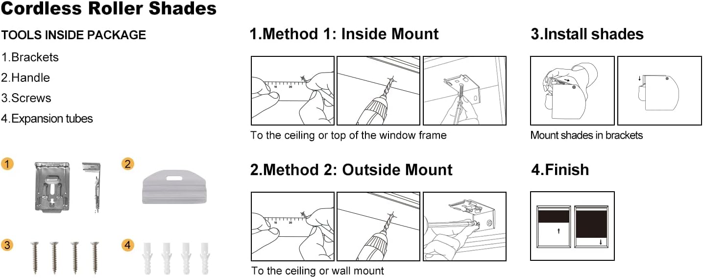 Persianas enrollables opacas sin cordones con cenefa de cassette, aislamiento térmico, protección UV, persianas de ventana para el hogar, la oficina