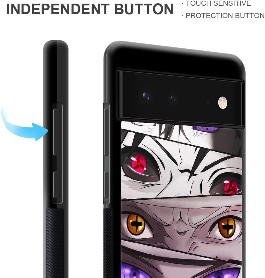 CARLOCA Funda compatible con Google Pixel 7, diseño de dibujos animados de 15 patrones, a prueba de golpes, plexiglás resistente a los arañazos,