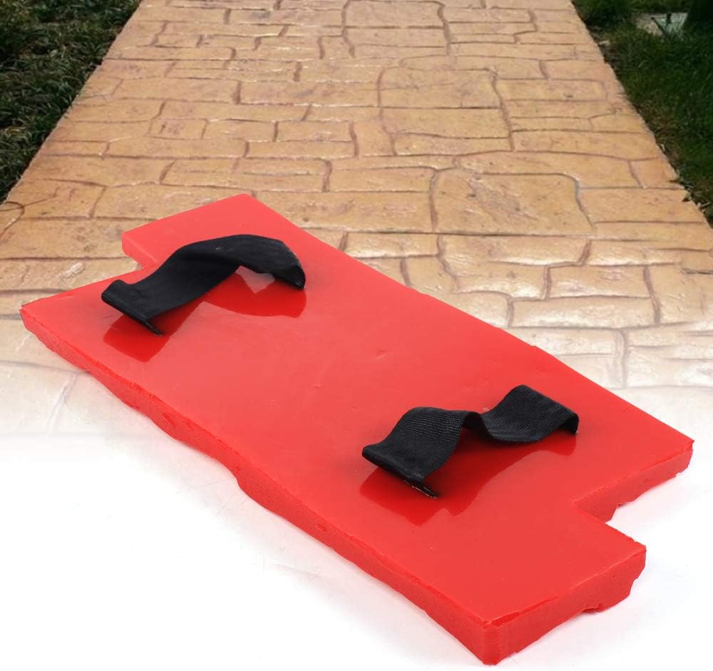CNCEST Sello de hormigón, pizarra sin costuras textura de poliuretano piedra sello Mat concreto cemento pared Mat 15.7 “x7.8”