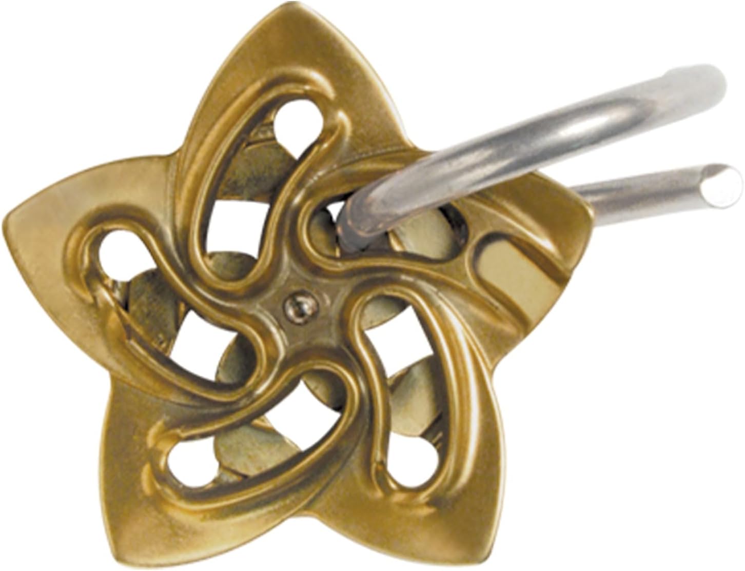 BePuzzled  Helix Hanayama Metal Brainteaser Puzzle Mensa Nivel 5, para edades de 12 años en adelante