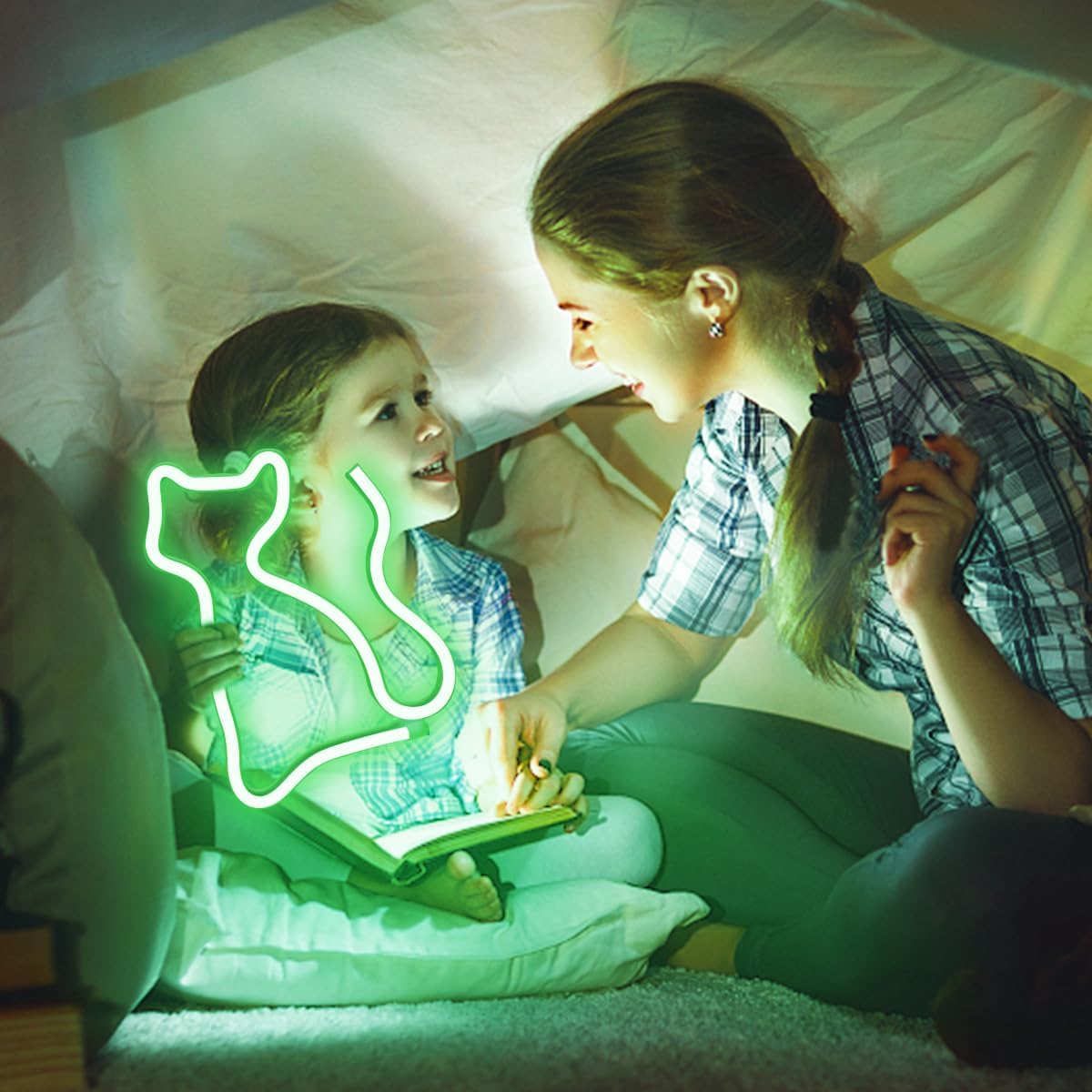 Letreros de neón de gatos, luces LED de neón, decoración de pared de dormitorio, USB o 3 pilas AA para bar, Halloween, Navidad, fiesta en casa, boda