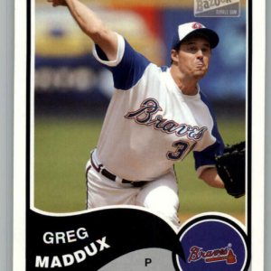 2003 Bazooka #31 Greg Maddux NM-MT Atlanta Braves Baseball MLB 2003 Bazooka #31 Greg Maddux NM-MT Atlanta Braves Baseball MLB