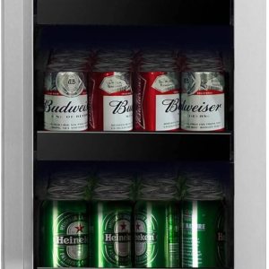 Whynter BBR-838SB Refrigerador de bebidas y refrigerador integrado de 15 pulgadas con vidrio, cerradura, puerta reversible, control digital y filtro Whynter BBR-838SB Refrigerador de bebidas y refrigerador integrado de 15 pulgadas con vidrio, cerradura, puerta reversible, control digital y filtro