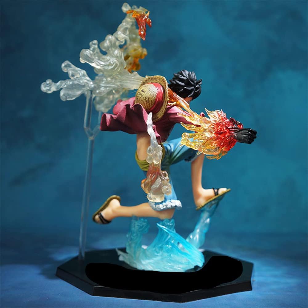 UKAKA Figura de una pieza Portgas D Ace, modelo de anime regalo para fanáticos