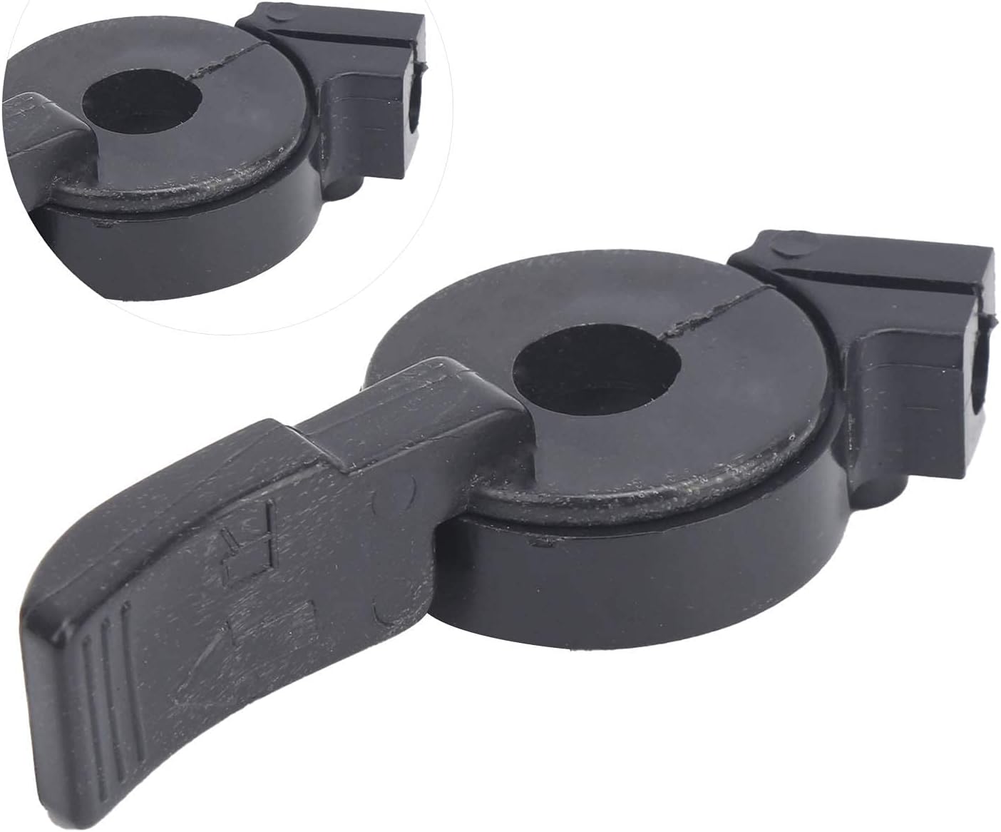 Palanca de estrangulación, palanca de control del acelerador del manillar, compatible con Pit Trail Dirt Quad Bike ATV 110cc 125cc 150cc 250cc