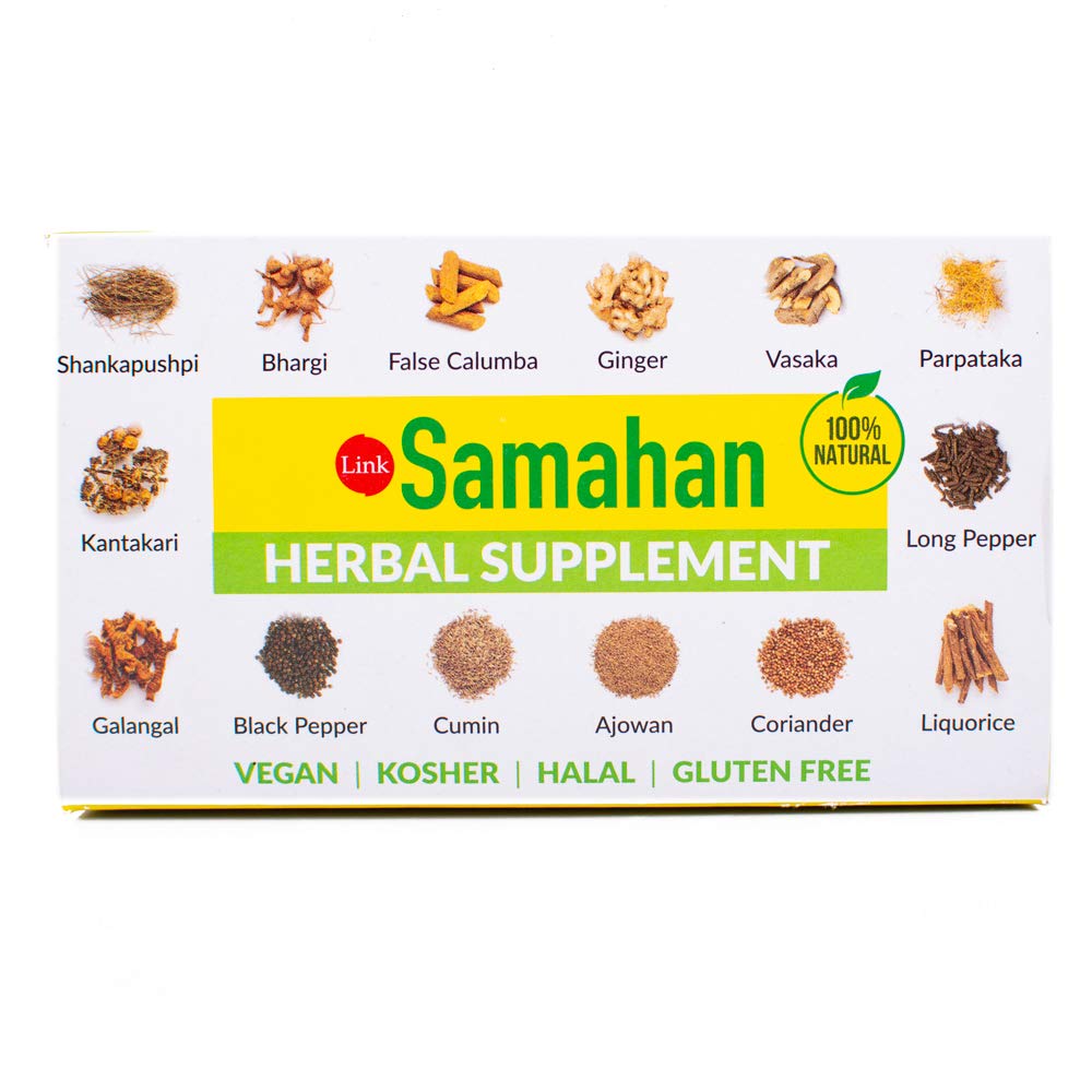 Link 14 Herbs Samahan – Té con jengibre (100 bolsas)