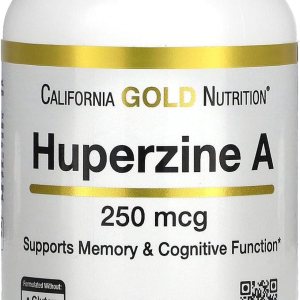 Huperzine A de California Gold Nutrition – Soporte para la memoria y la función cognitiva – Promueve niveles saludables de acetilcolina – Apto para Huperzine A de California Gold Nutrition – Soporte para la memoria y la función cognitiva – Promueve niveles saludables de acetilcolina – Apto para