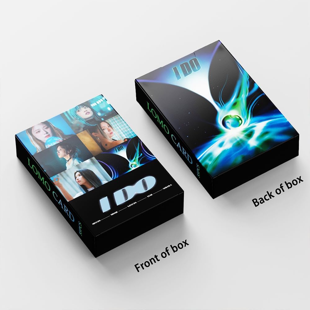 (G I-DLE I do Photocards 55 piezas 2023 (G) I-DLE Nuevo álbum I do Lomo Juego de tarjetas Kpop Merchandising Regalo para fans niños niñas y