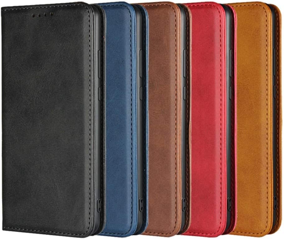 SunYoo Funda para Huawei P20, funda magnética de cuero con patrón de piel de vaca tipo libro con ranuras para tarjetascompartimento para efectivo