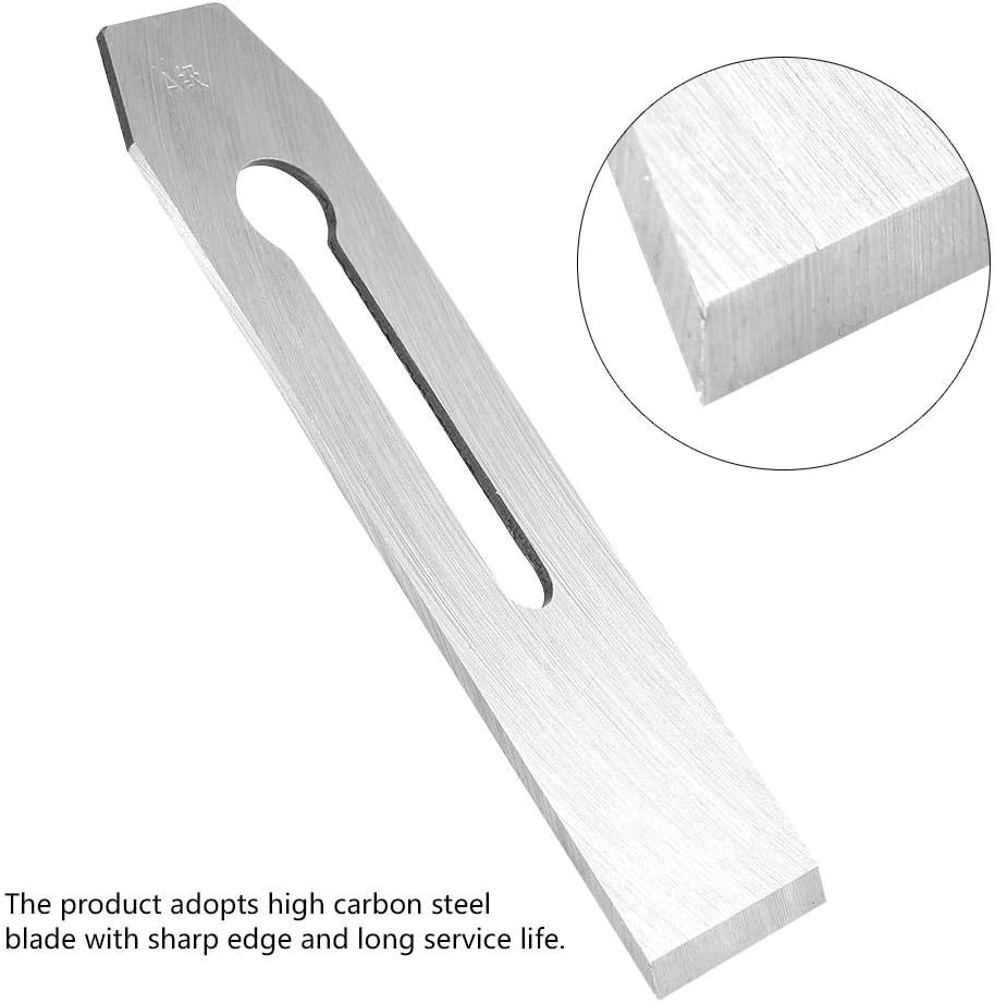 Hilitand HSS – Hoja de cepilladora manual para carpintería, cepilladora manual de acero de alta velocidad, herramienta de carpintería con hoja
