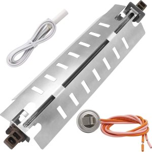 Seentech Calentador de descongelación WR51X10055, sensor de temperatura WR55X10025, termostato de descongelación WR50X10068 – Refrigeradores GE y Seentech Calentador de descongelación WR51X10055, sensor de temperatura WR55X10025, termostato de descongelación WR50X10068 – Refrigeradores GE y