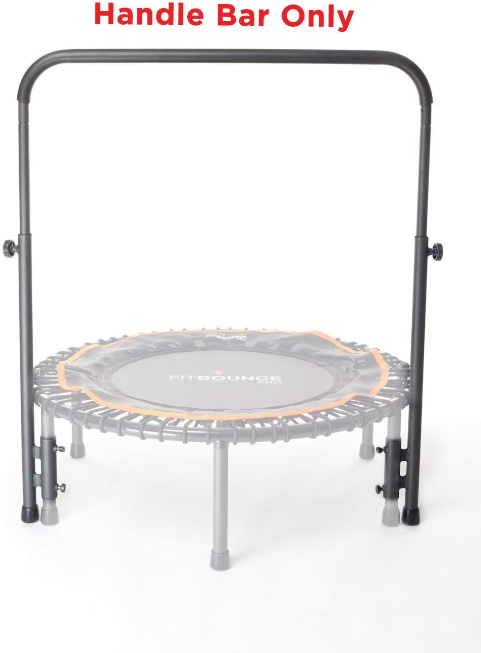 Fit Bounce Pro – Barra de mango de estabilidad ajustable fuerte para el mini trampolín FIT BOUNCE PRO y Maximus Pro Bungee Rebounder (solo barra) no