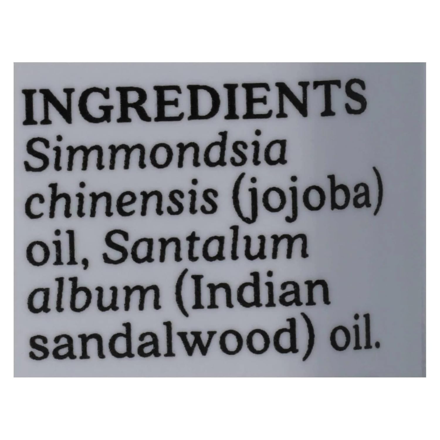Aura Cacia Aceite esencial de sándalo indio en aceite de jojoba, probado por GCMS para su pureza, 0.5 fl oz (0.5 onzas líquidas)