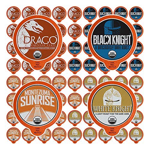 Cápsulas de café K-cups de una soolo uso para cafeteras Keurig, sabor café tostado LCC