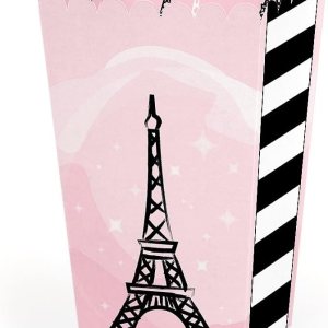 Big Dot of Happiness Paris, Ooh La – Juego de 12 cajas de palomitas de maíz con temática de baby shower o fiesta de cumpleaños Big Dot of Happiness Paris, Ooh La – Juego de 12 cajas de palomitas de maíz con temática de baby shower o fiesta de cumpleaños