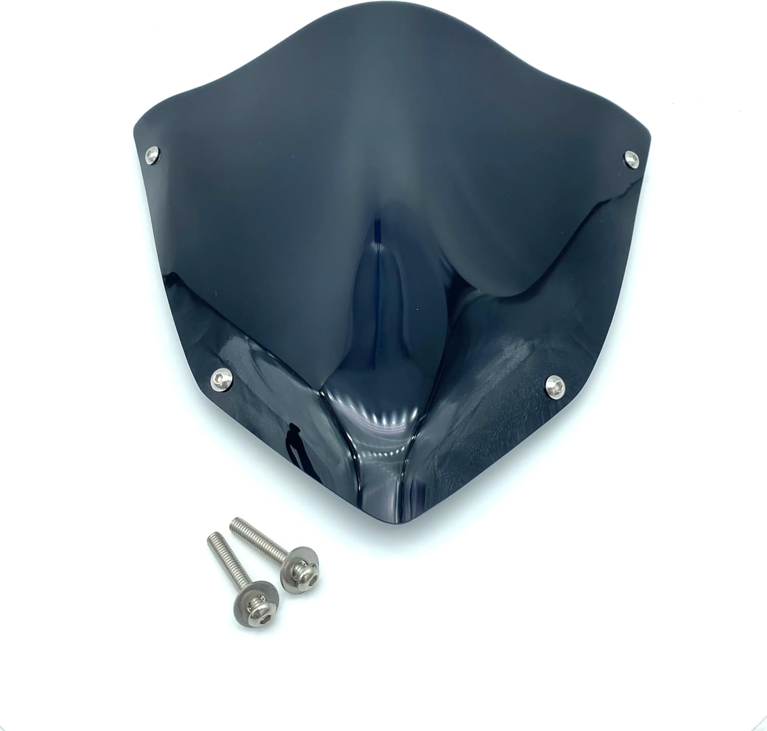 Motorcycle Windshield Motorcycle Windscreen Wind Screen Deflector Windshield Compatible with MT-03 MT03 MT 03 2020 2021 MT25 MT 25 MT-25 2020 2021