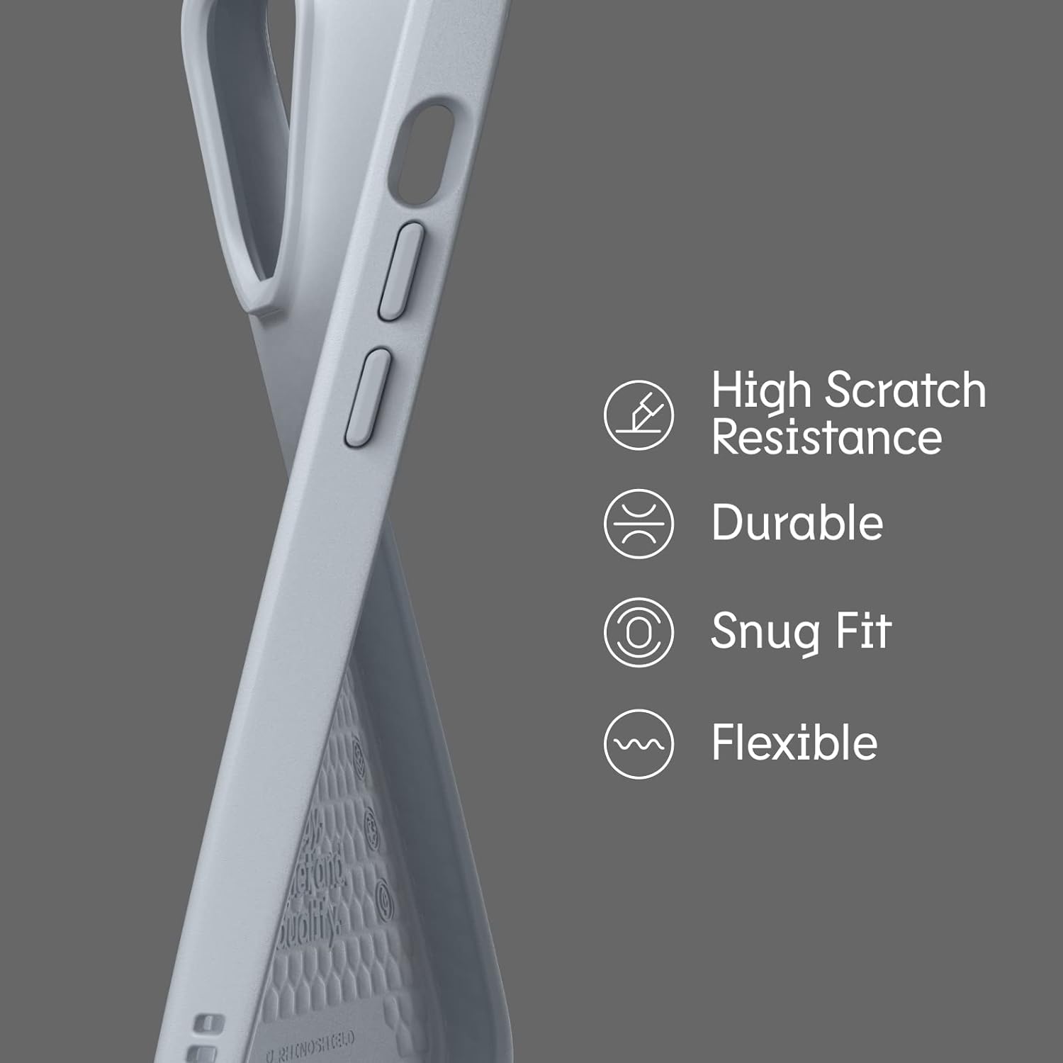 RhinoShield SolidSuit – Funda protectora de diseño delgado absorbente de golpes con acabado mate de alta calidad de protección contra caídas de 11