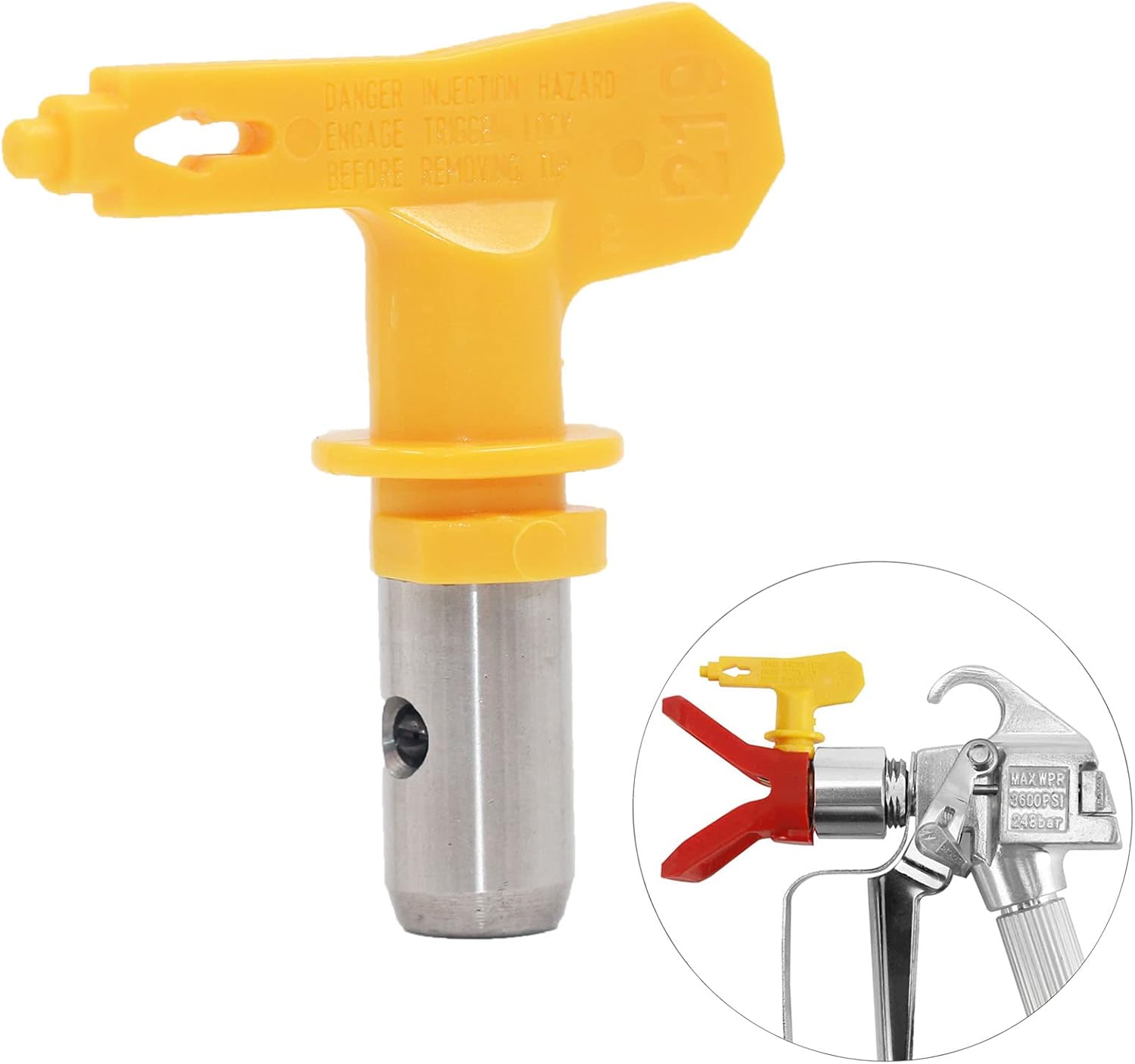 5 puntas de pulverizador de pintura sin aire para pulverizador sin aire, boquilla de punta de pulverización 315