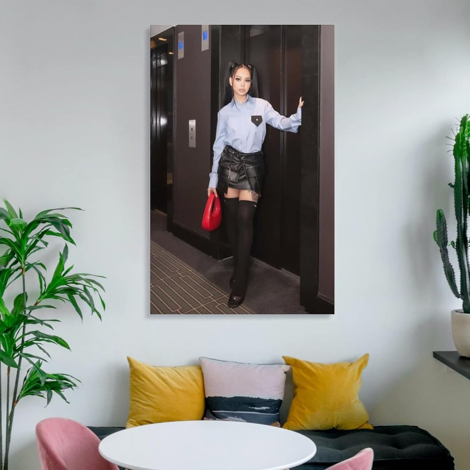 ZHANGMING Póster de Bella Poarch (4) lienzo impreso para pared, pintura de pared, pósteres de decoración moderna para el hogar, idea de regalo, 16 x