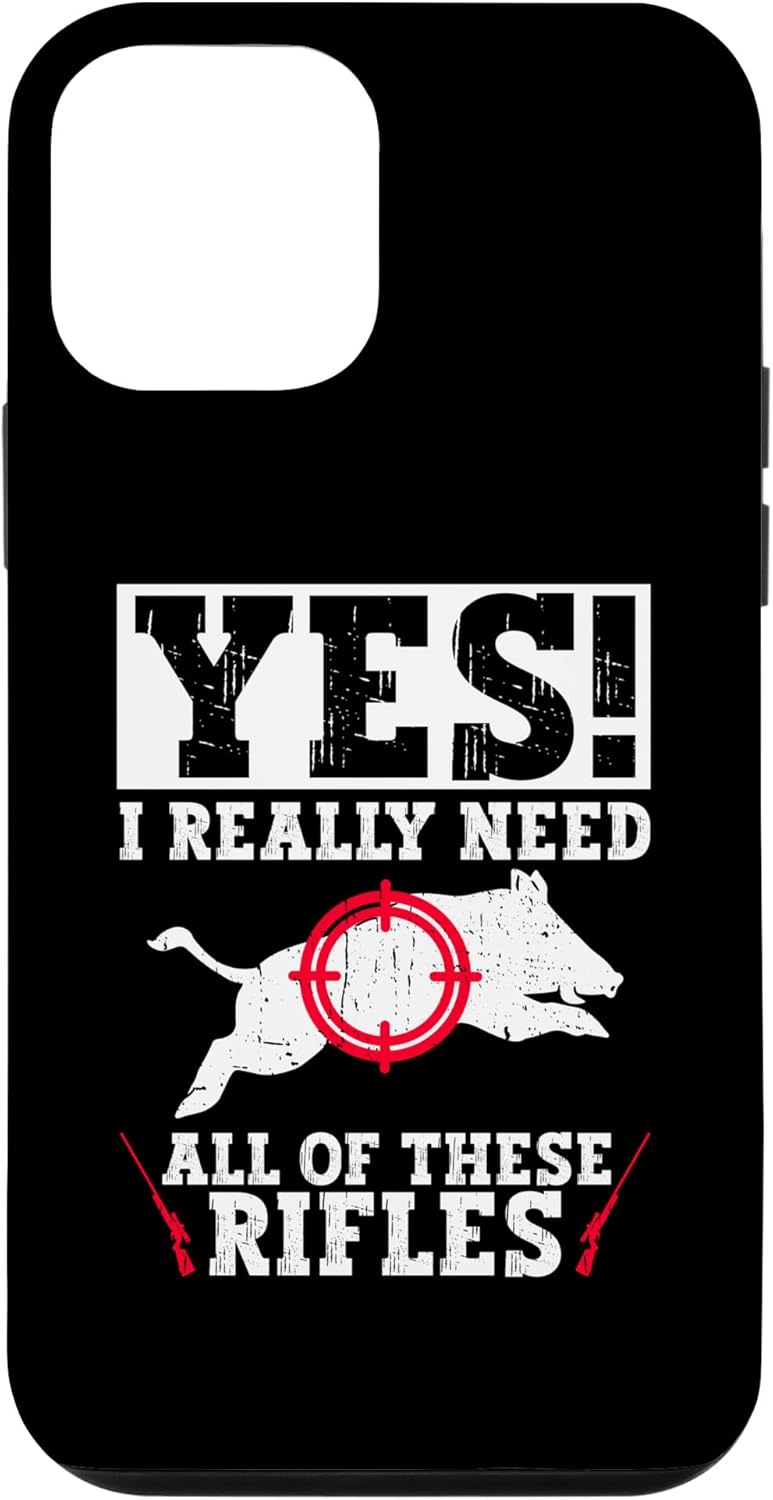 iPhone 12 mini Boar Hunting Design For Pig Hunting Case