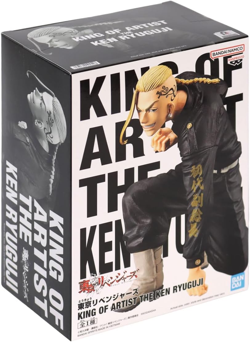 BANPRESTO – Revengadores de Tokio – Rey del artista – La estatua de Ken Ryuguji