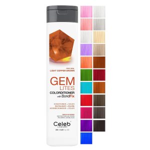 Celeb Luxury Gem Lites Colorditioner Acondicionador profesional con BondFix que repara el cabello y restaura el color. Infusión de tonos naturlales Celeb Luxury Gem Lites Colorditioner Acondicionador profesional con BondFix que repara el cabello y restaura el color. Infusión de tonos naturlales