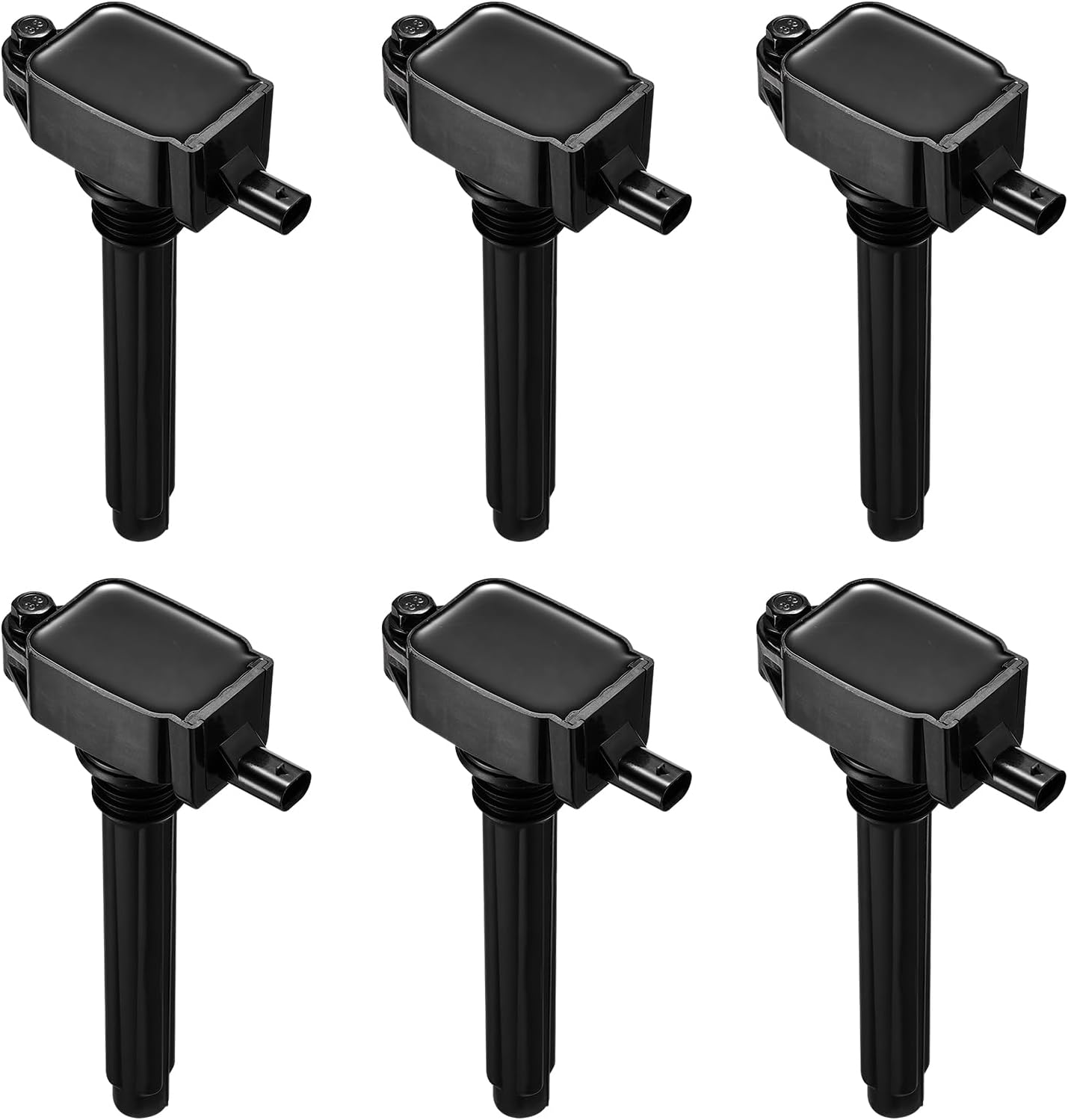 BDFHYK Paquete de 6 bobinas de encendido UF648 compatibles con Chrysler 300 Dodge Challenger Charger Jeep Grand Cherokee Wrangler Ram 1500 Classic