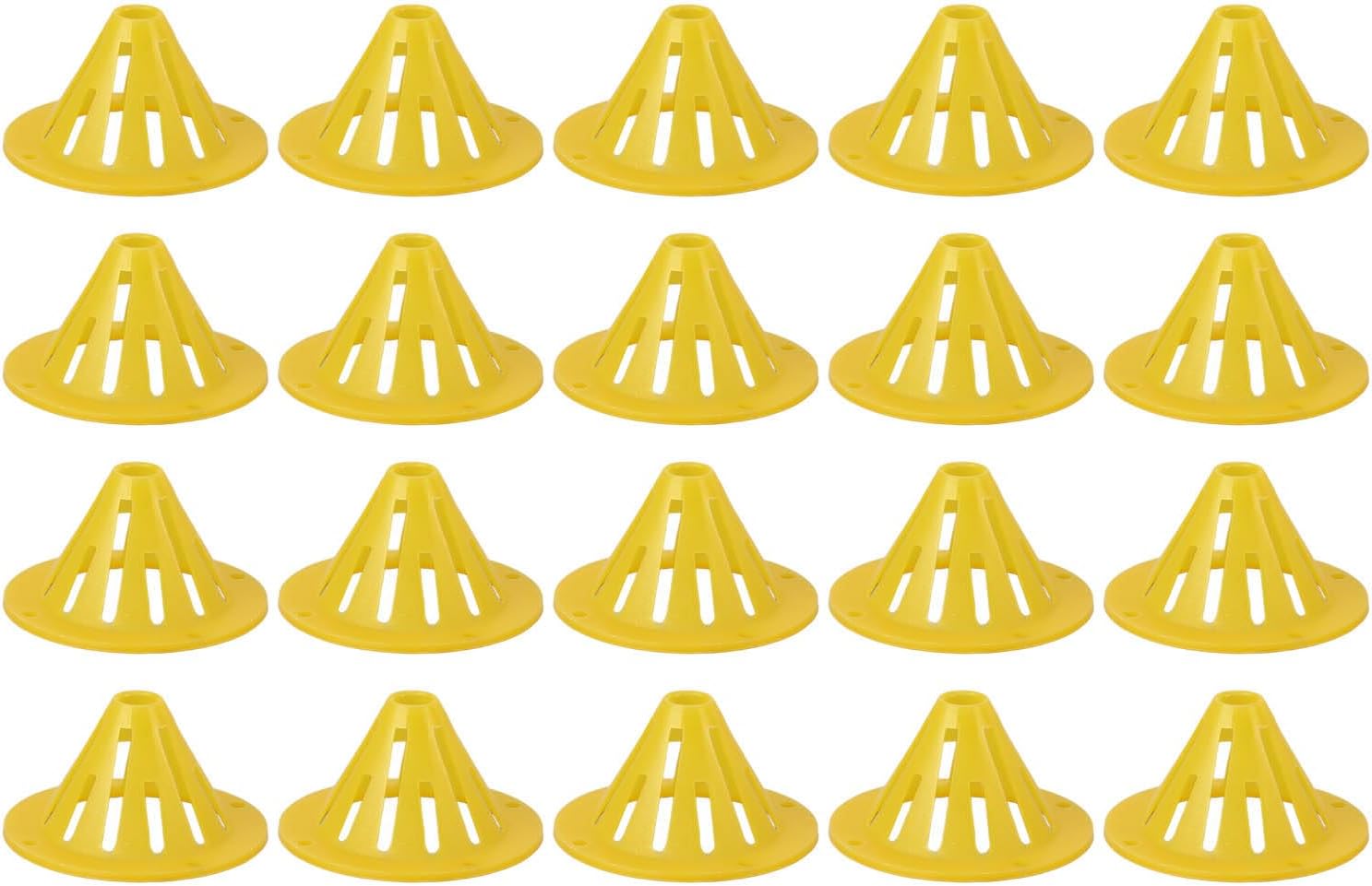 TOPINCN 20 Pcs Beehive Entrance Exit Cone Gate Beekeeping Hive Export Escaper Accessories Tools Plastic Pack Gate Door Hive Beehive Packing Tools