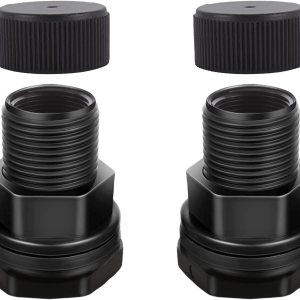 Manguera de jardín de PVC con enchufe, NPT hembra de 12 pulgada, GHT macho de 34 pulgadas (rosca de manguera de jardín), para barriles de lluvia, Manguera de jardín de PVC con enchufe, NPT hembra de 12 pulgada, GHT macho de 34 pulgadas (rosca de manguera de jardín), para barriles de lluvia,