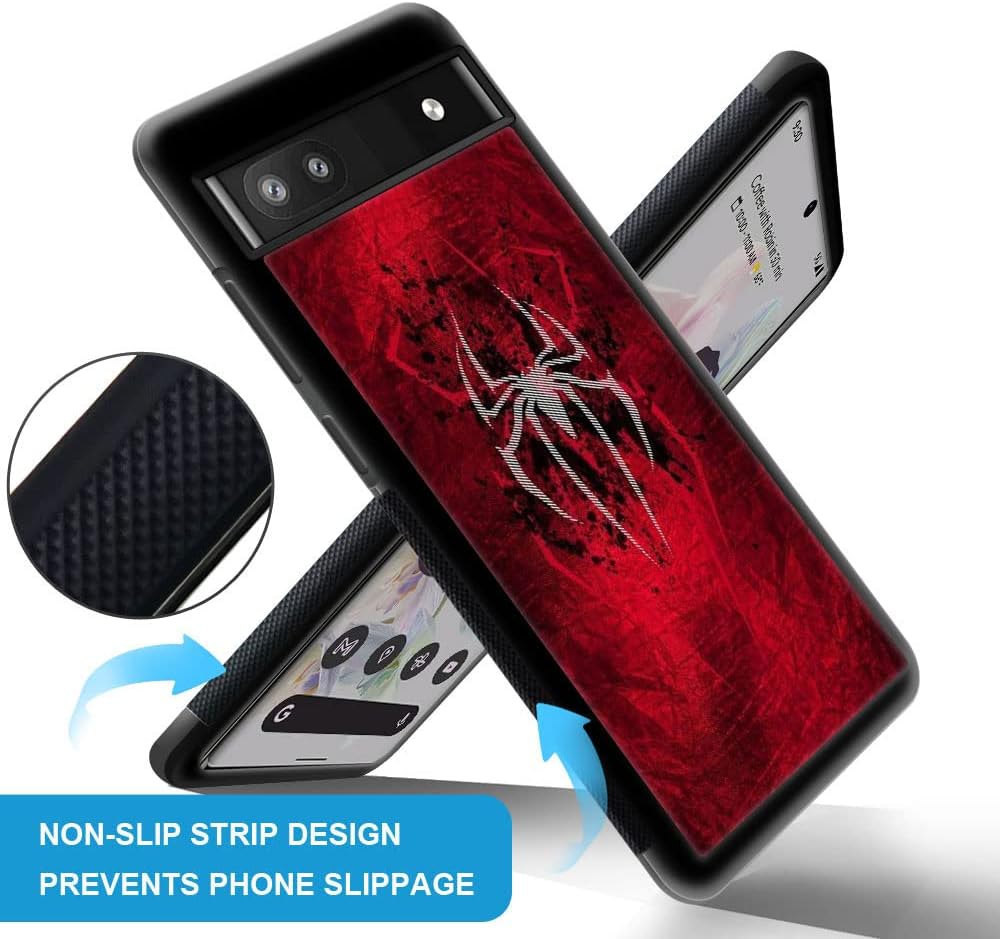 CARLOCA Funda compatible con Google Pixel 6A, diseño de dibujos animados 1610, a prueba de golpes, plexiglás resistente a los arañazos, carcasa