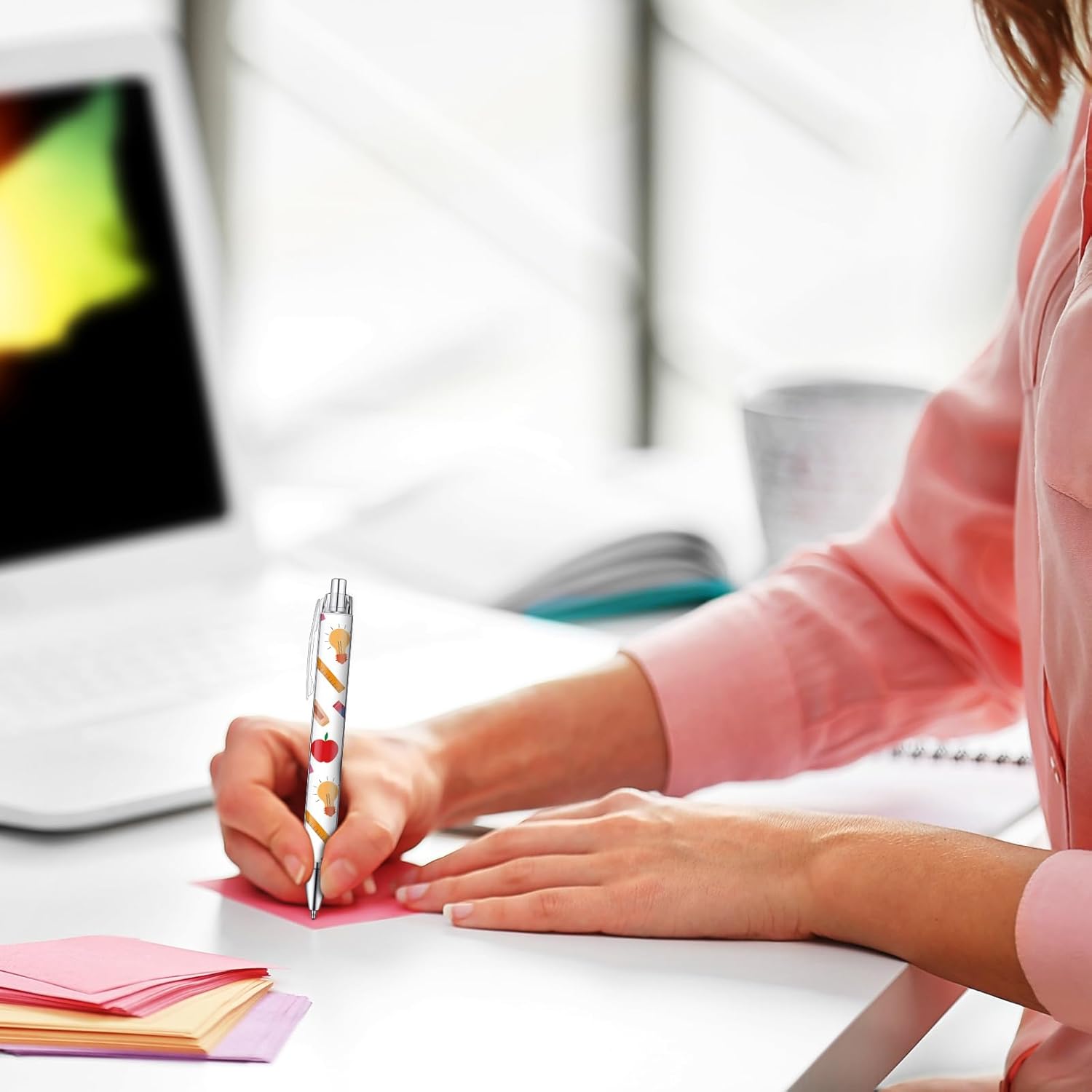 36 bolígrafos inspiradores de agradecimiento para profesores, bolígrafos divertidos para profesores, bolígrafos motivacionales para hombres,