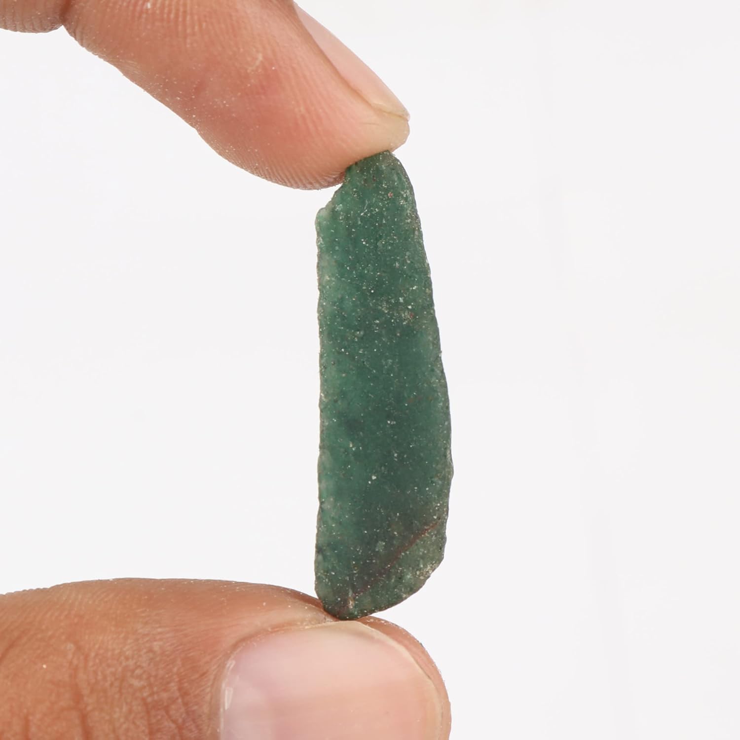 GEMHUB Piedra de cristal curativa de jade verde birmano natural en bruto 33.75 Ct, Gema, Jade verde birmano