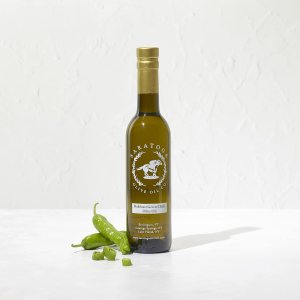 Saratoga Olive Oil Company Baklouti Green Chili Aceite de Oliva 6.8 fl oz (6.8oz) Saratoga Olive Oil Company Baklouti Green Chili Aceite de Oliva 6.8 fl oz (6.8oz)