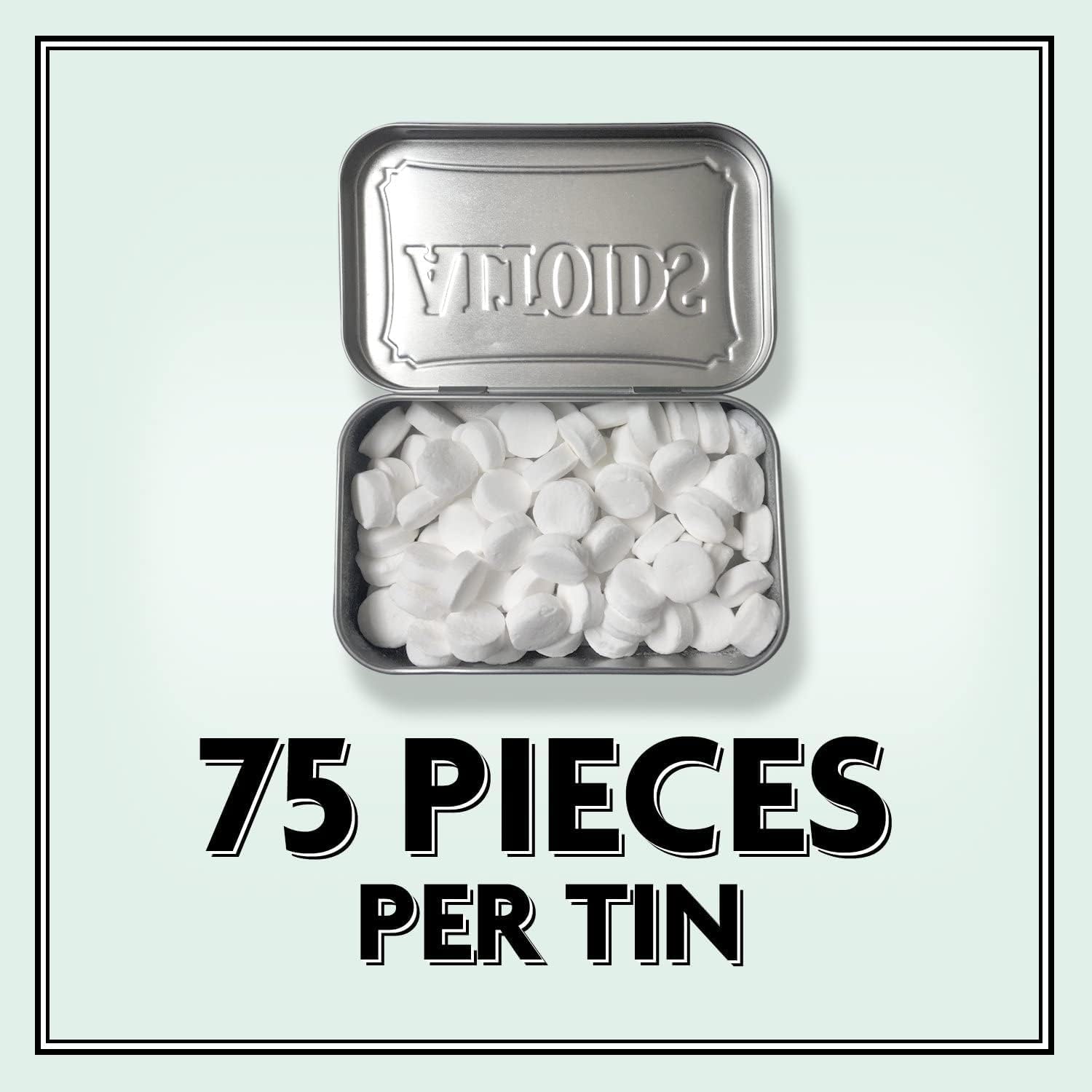 Altoids Curiously Strong Breath Mints  Menta  Paquete de 3  Latas de 1.76 onzas  Paquetes individuales  Ideal para vacaciones, fiestas, regalos y
