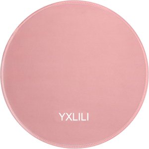 YXLILI Alfombrilla de mouse para juegos de 9.84 pulgadas, alfombrilla redonda para mouse con borde cosido, base de goma antideslizante, alfombrillas YXLILI Alfombrilla de mouse para juegos de 9.84 pulgadas, alfombrilla redonda para mouse con borde cosido, base de goma antideslizante, alfombrillas