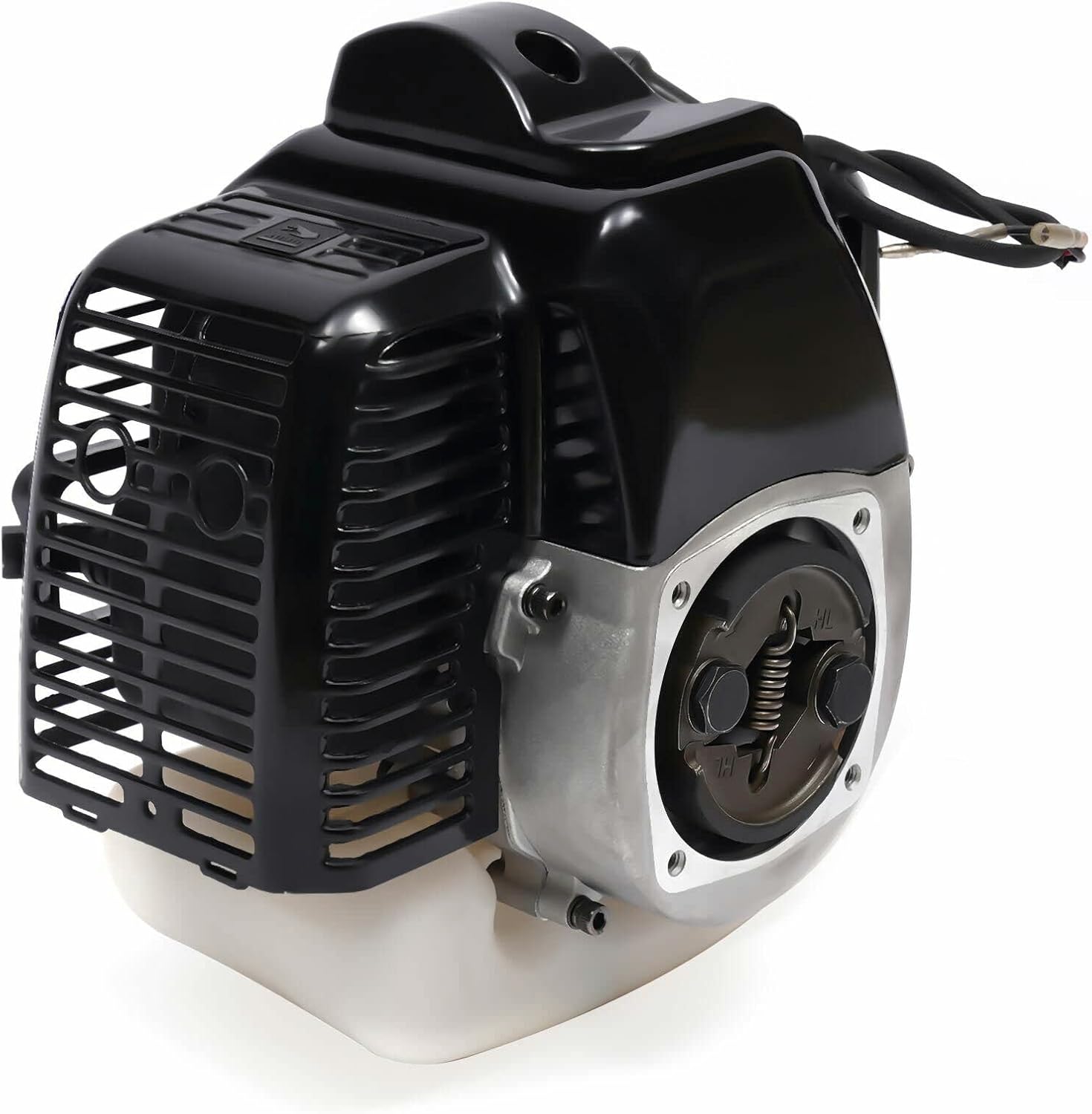 Kit de motor de motor de 2 tiempos de 49 CC, motor de repuesto de un solo cilindro refrigerado por aire, con tanque de combustible para scooters de