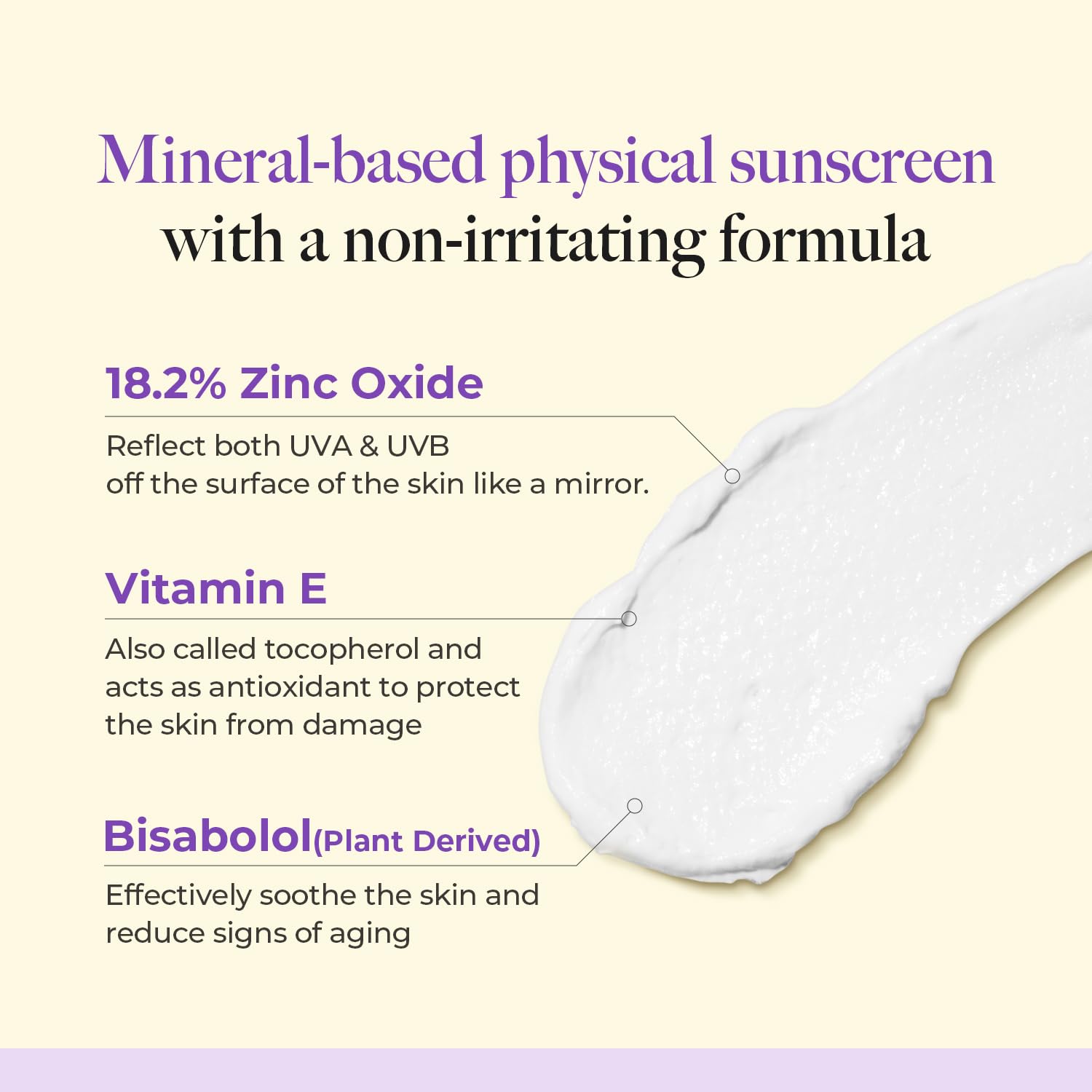 SKINRAYS – Protector solar mineral hipoalergénico de amplio espectro de óxido de zinc para área de los ojos, belleza limpia, seguro para todas las