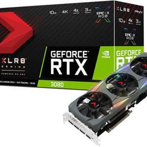 PNY GeForce RTX 3080 10GB XLR8 para juegos PNY GeForce RTX 3080 10GB XLR8 para juegos