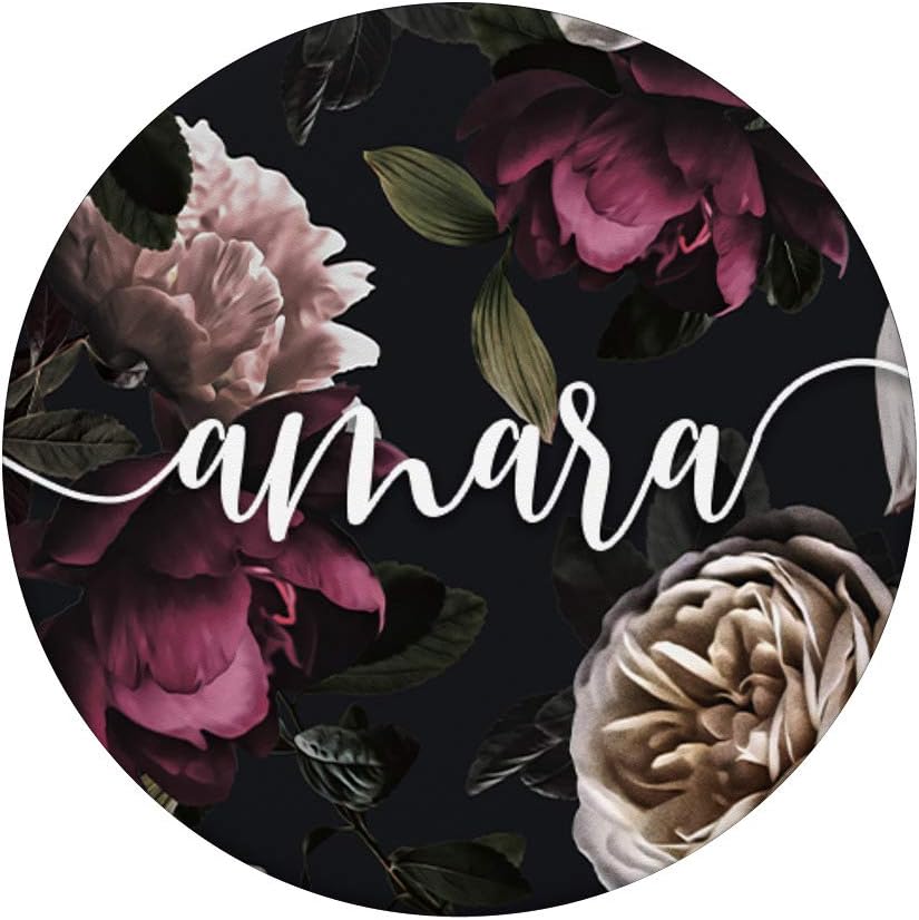 Amara PopSockets – Agarre y soporte para teléfonos y tabletas, Negro