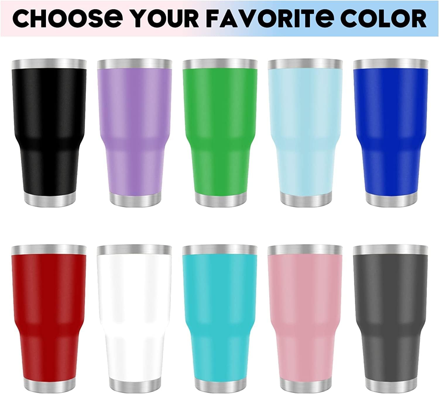 Vasos personalizados con imágenes, vaso de café de acero inoxidable con foto personalizada de 30 onzas con tapa de texto y pajitas, taza de viaje