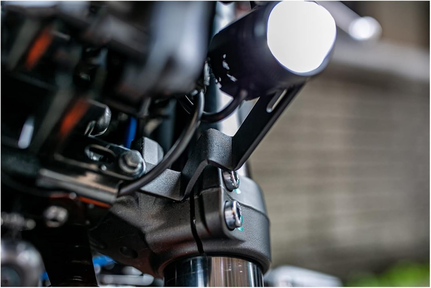 WYJDZSW Accesorios compatibles con Yamaha MT 09 SP MT09 MT-09 FZ 09 FZ 09 FZ09 FZ-09 FZ-09 Montaje de luz de conducción