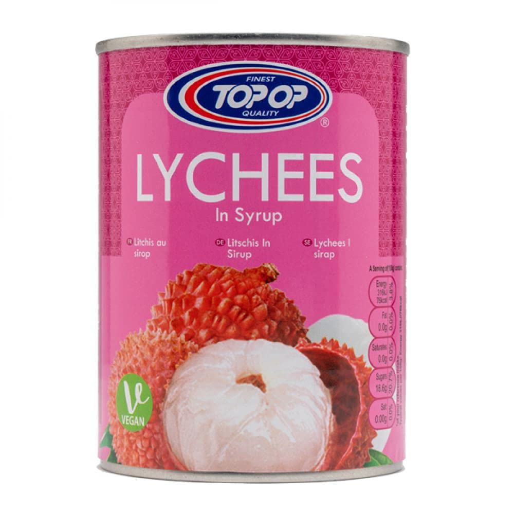 Top Op – Lichi en almíbar – 19.93 oz