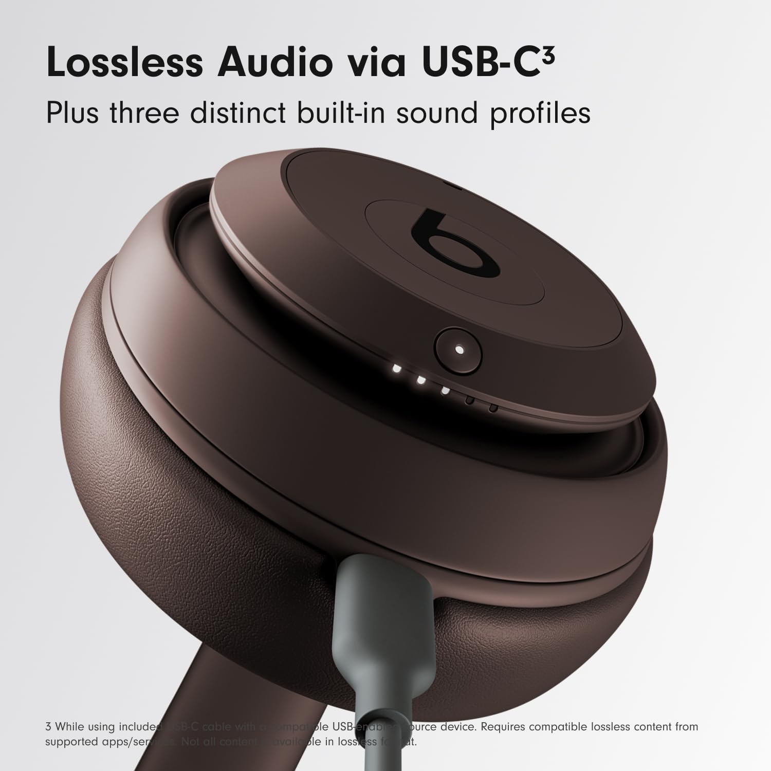 Beats Studio Pro – Auriculares inalámbricos Bluetooth con cancelación de ruido, color marrón oscuro (renovado)